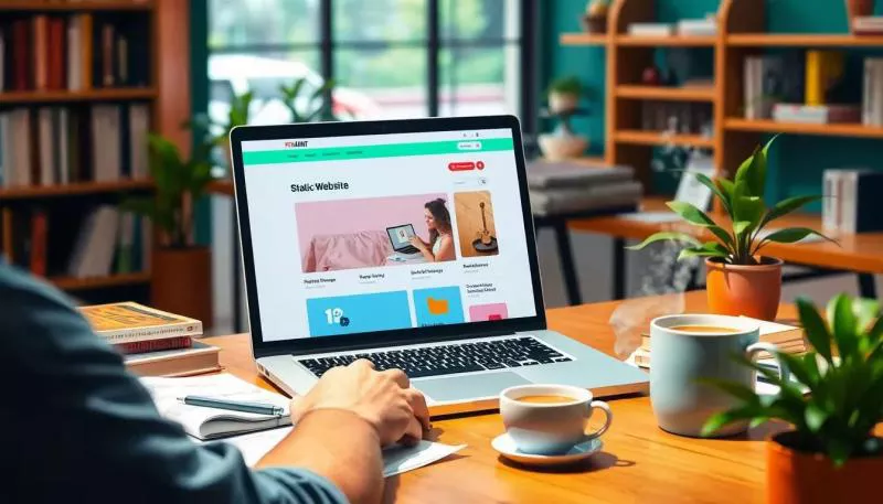 بهینه‌سازی عملکرد سایت‌های استاتیک و داینامیک