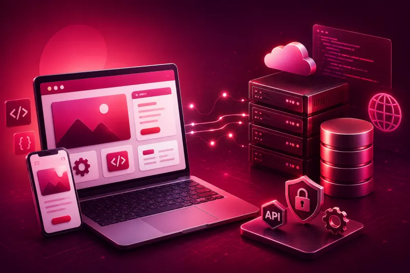فریم‌ورک‌های Frontend و Backend
