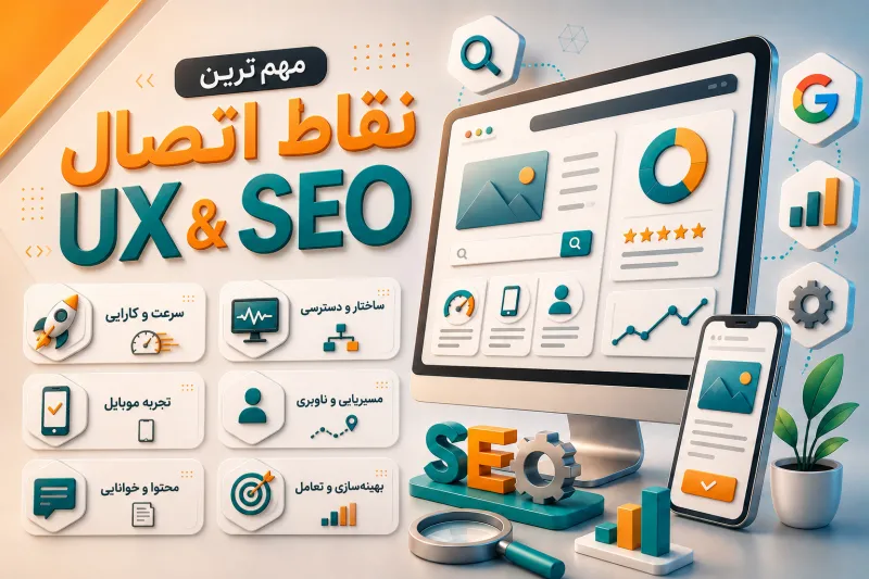 مهم‌ترین نقاط اتصال UX و SEO