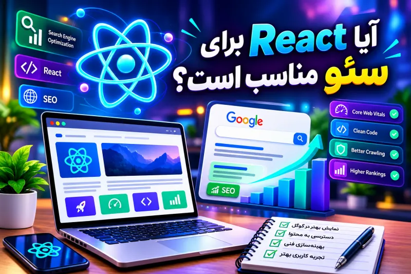 آیا React برای سئو مناسب است؟